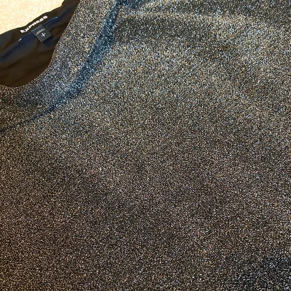 Express Metallic pencil skirt - Picture 2 of 5